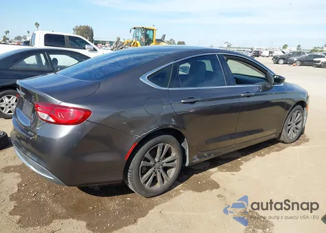 2015 Chrysler 200 Limited from USA, damaged, VIN 1C3CCCABXFN537089
